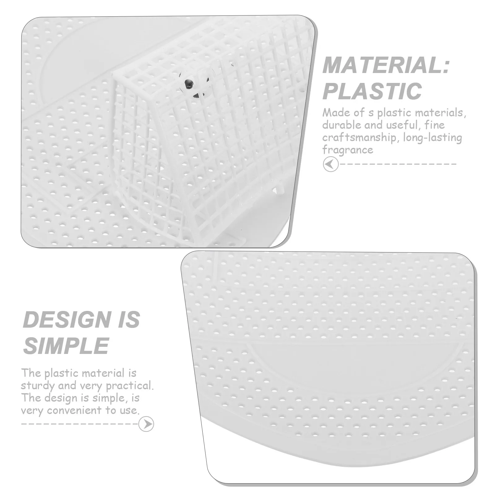 Urinal Screen Deodorizer Scented Splashes Filters Debris Eliminates Odors Bathroom Urinal Deodorant Mat for Office