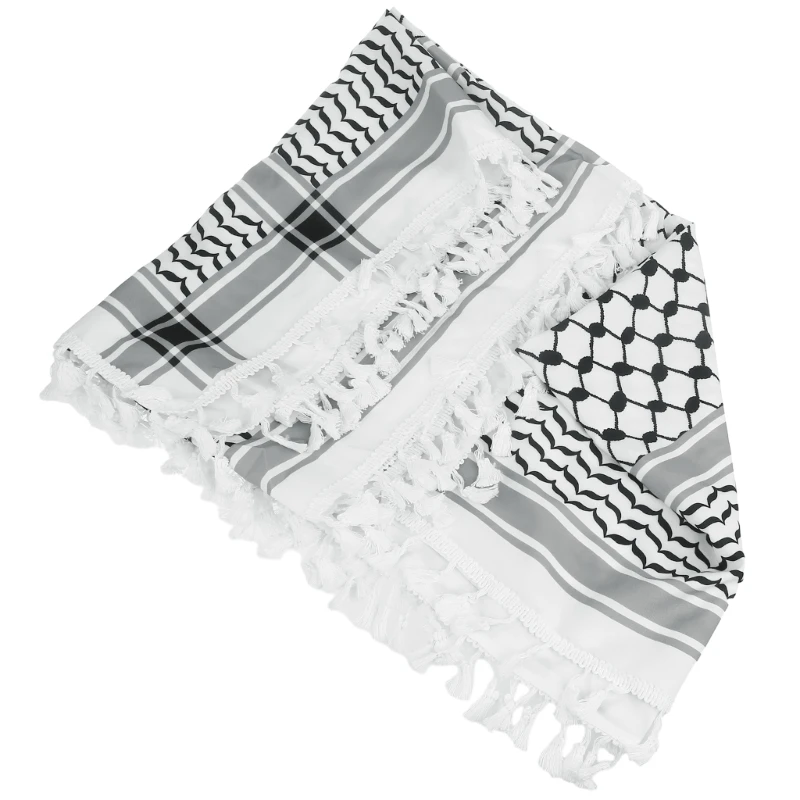 Szaliki Okłady Szalik Kobiety Mężczyźni Arab Shemagh Keffiyeh Palestyna Szalik