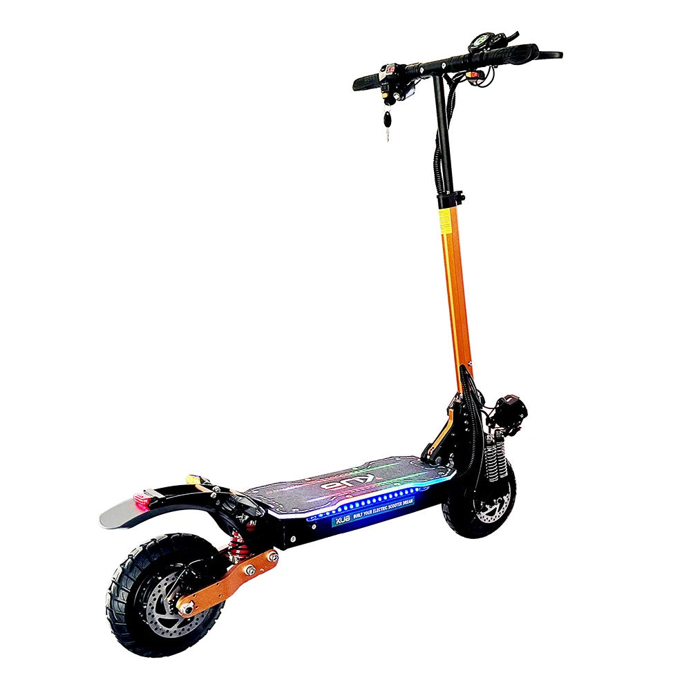 STLF VICAN شعبية 52 فولت جودة عالية ثلاثة ألوان أسود أحمر أزرق قوة سريعة محرك مزدوج الكبار سكوتر كهربائي مع الطرق الوعرة