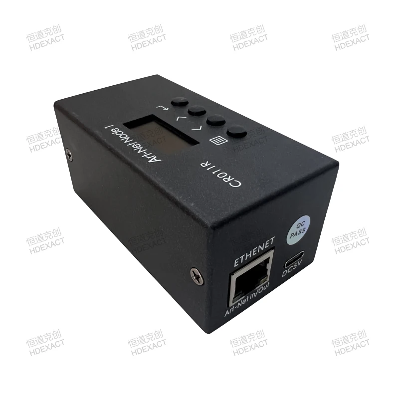 Artnet to DMX512 extender MA2 lamp console network decoder 1-way analog light software converter