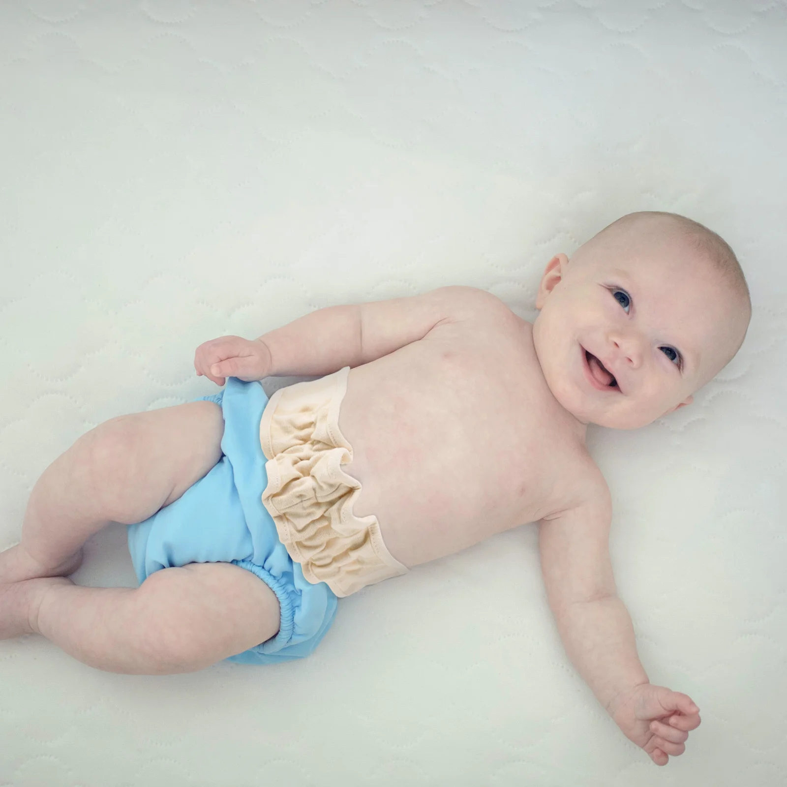 حامي الحبل السري لحديثي الولادة، حزام بطن الطفل الناعم القابل للتعديل، ملحق حزام الفتق السري المرن #2