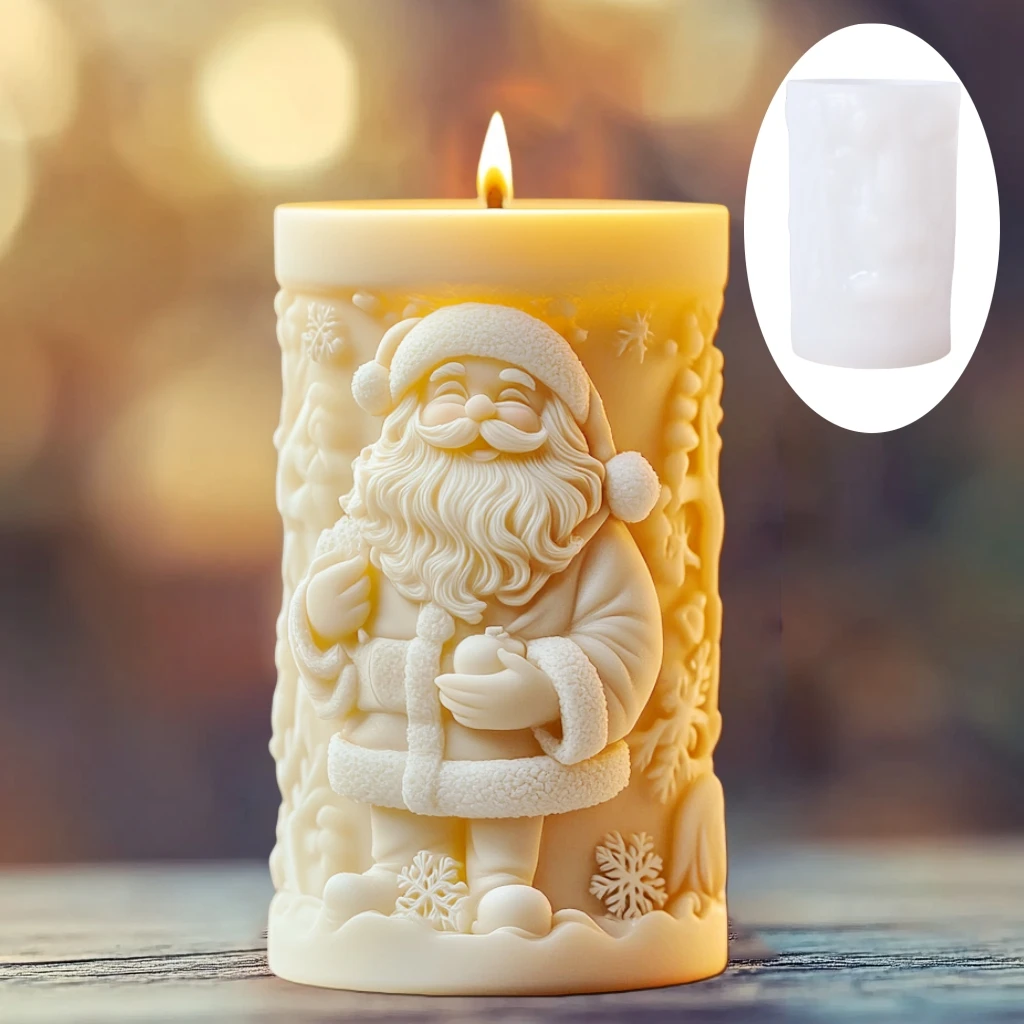Smiling Santa Claus Giving gif - Candle Making Books For Beginners 评论和价格