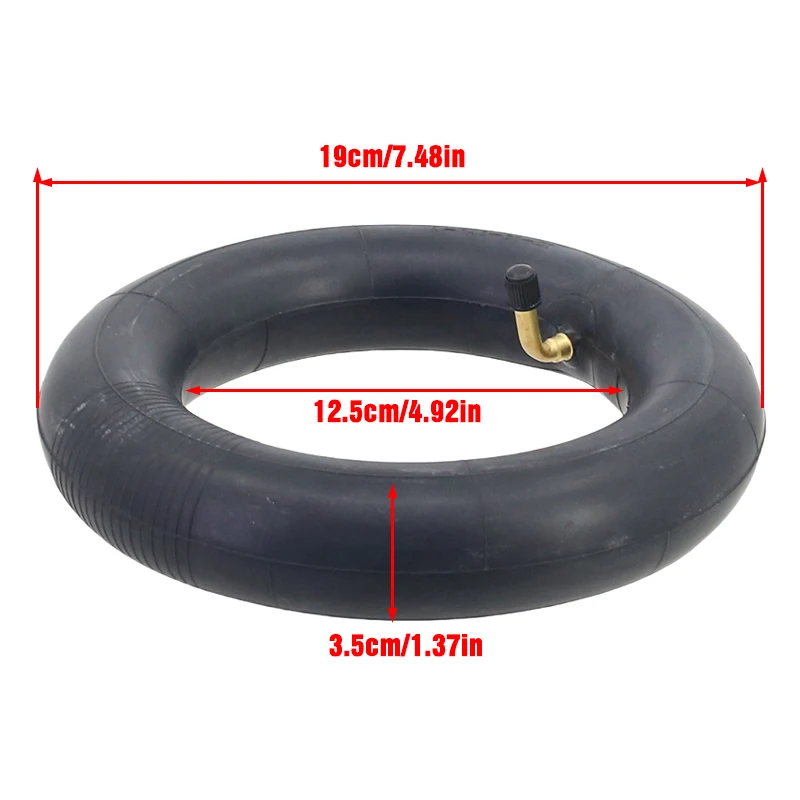 8.5 Inch Inner Tube 8.5x3.0 for VSETT 8 9 for Zero 8 Pro Electric Scooter 90 Degree Thicken Pneumatic Inflatable Replace Camera