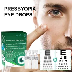 Eye Drops Presbyopia Eye Drops Clear Eye Drops Eye Care Anti-Fatigue Eye Drops Eye Relief Reclaim The  Sharp  Of Your Youth 70ml