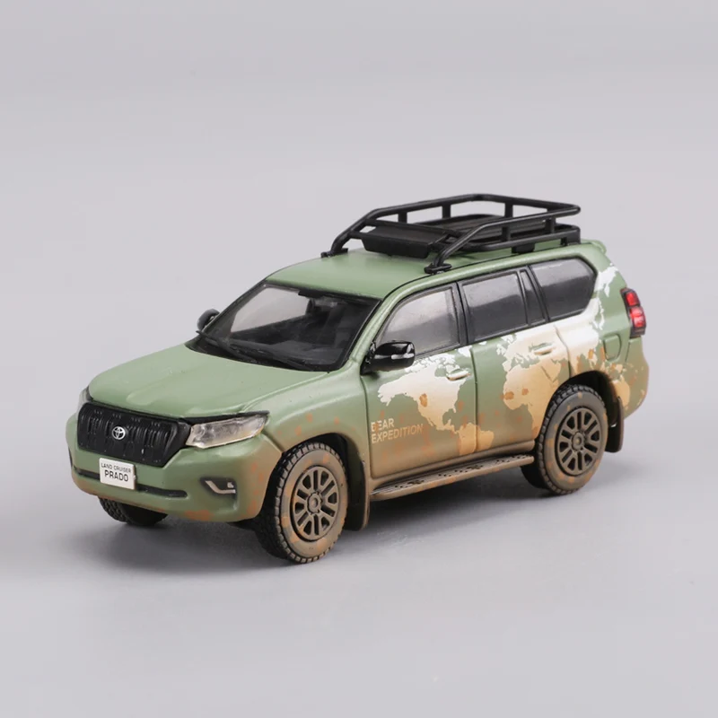 GCD 1:64 ランドクルーザー プラド 150 ダイキャスト合金モデルカー