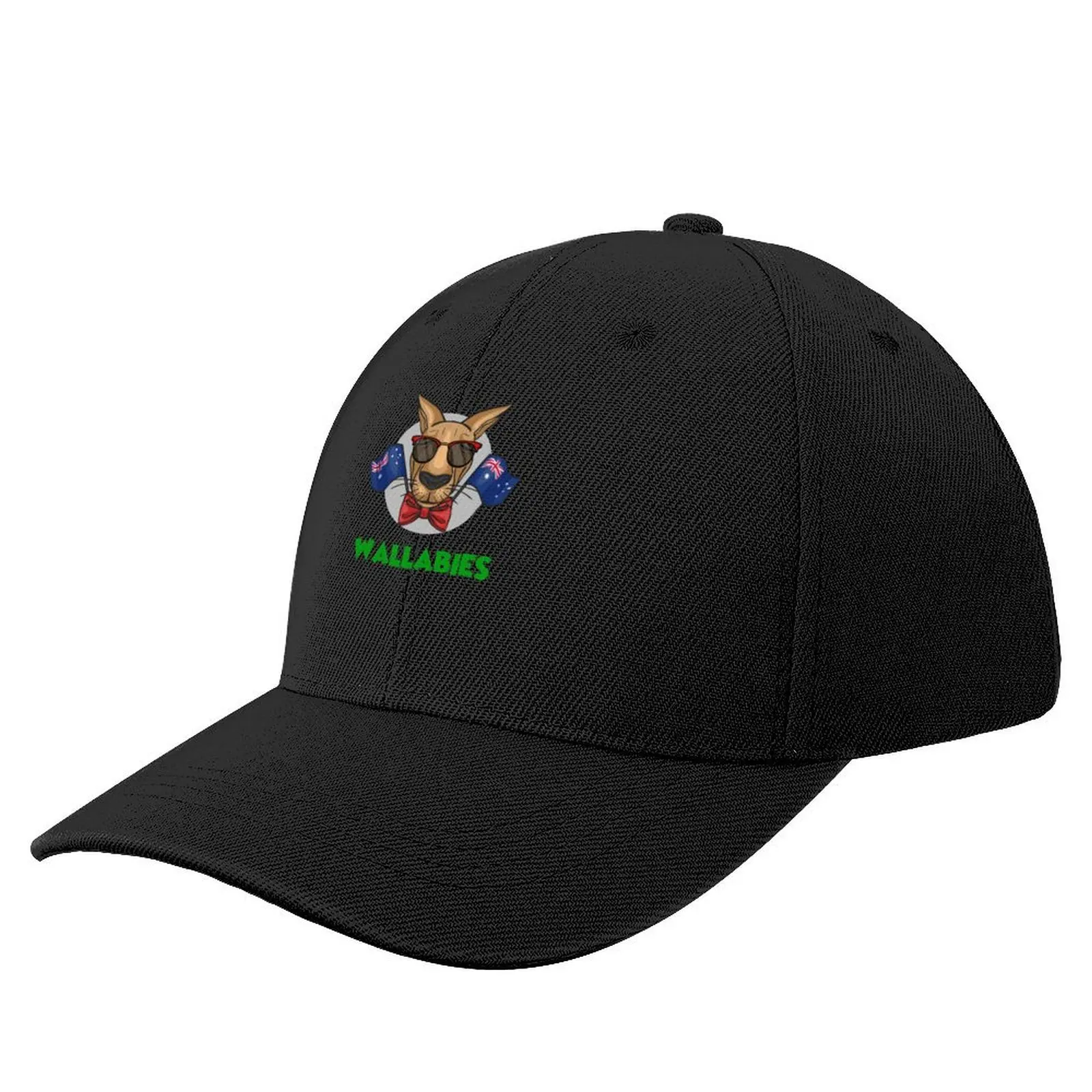 

Wallabies Rugby australia sport team Baseball Cap Big Size Hat Fishing cap Anime Women Men's