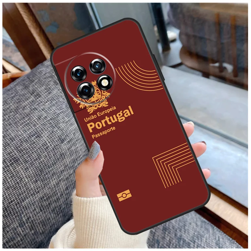 Portugal Flag Case For OnePlus Nord CE 2 3 Lite 2T N10 N20 N30 Ace 8T 9RT 10T 10R 8 9 10 Pro 11 Coque