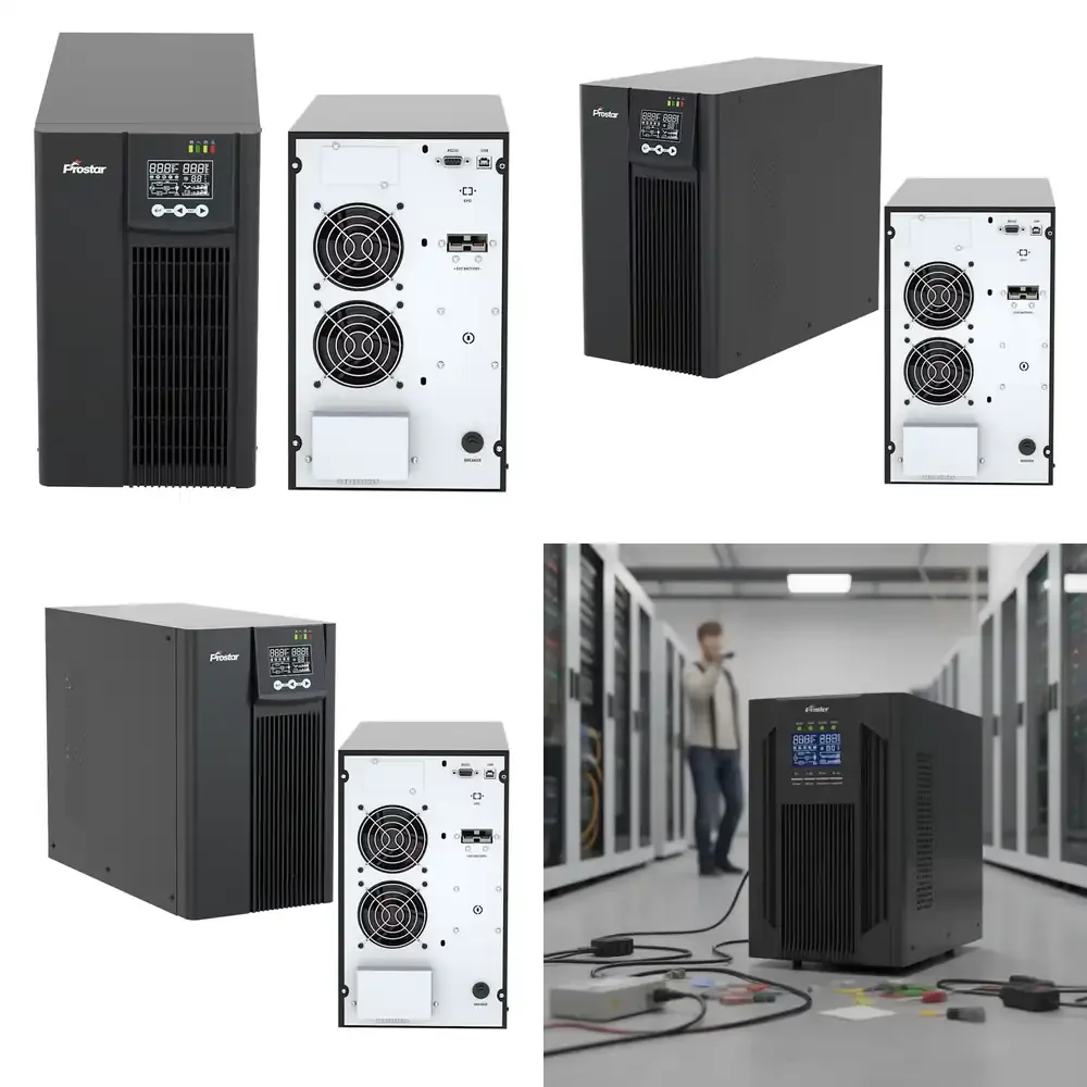 

Prostar for 10KVA Single Phase UPS for Industrial Equipment Double Conversion Online UPS System for Production Line Machinery
