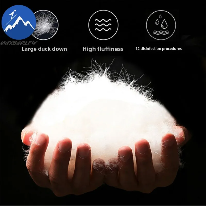 Maxbarley Winter Lightweight Baseball Jacket Men 2025 Brand Thick Down Cotton Padding Jacket Luxury Solid Color Warm Padded Coat