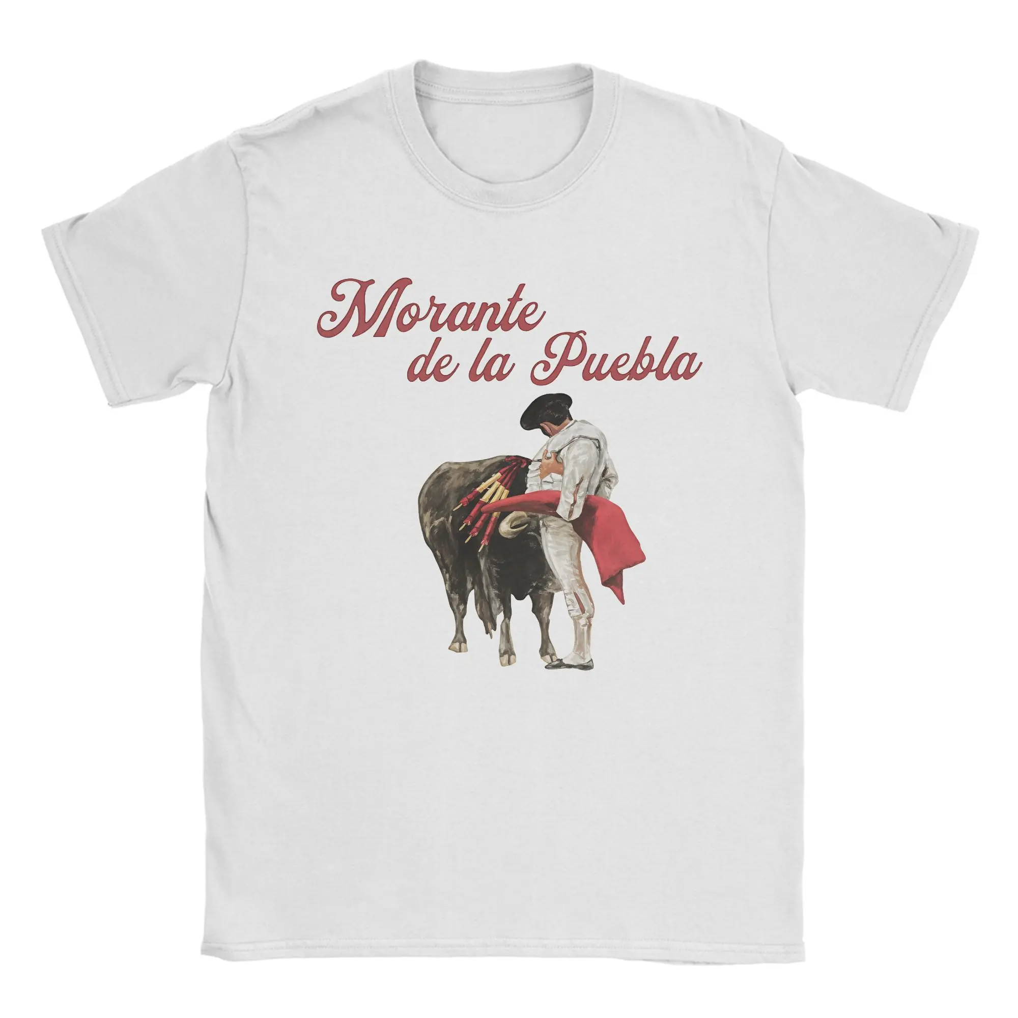 Men Women's T-Shirt Morante De La Puebla Matador Vintage Cotton Tees Short Sleeve  T Shirt Round Neck Clothing Original