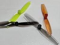4Pairs Gemfan 65mmS 65mm 2-Blade PC Propeller 1mm 1.5mm for RC FPV Racing Freestyle 2.5inch Cinewhoop Toothpick Drones DIY Parts