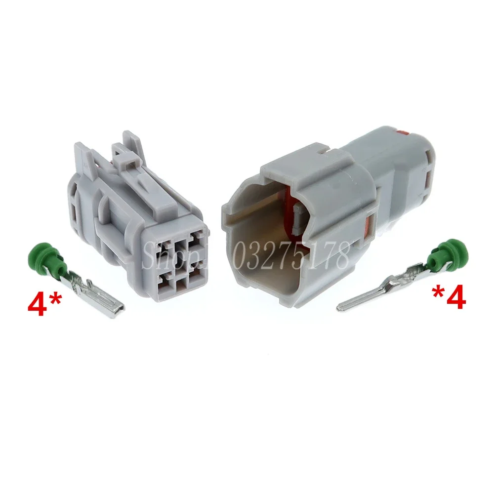 1 Set 4 Pin 7222-7444-40 7123-7444-40 MG640333 MG610331 Car Lights Waterproof Socket Automotive Wire Connector