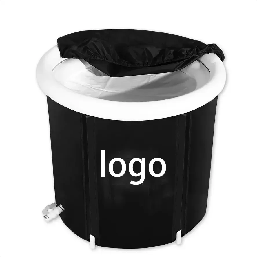 

Настраиваемая складная ванна с воздушным кольцом. Дизайн для взрослых. Надувная более популярная портативная бочка для восстановления ледяной ванны.