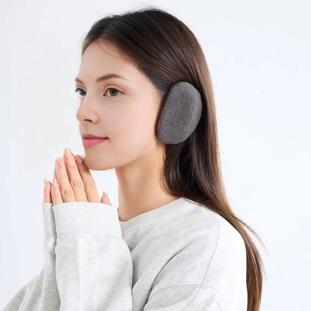 경량 귀마개 겨울 귀마개 아늑한 겨울 플란넬 귀마개 경량 디자인 고급 엣지 휴대용 액세서리