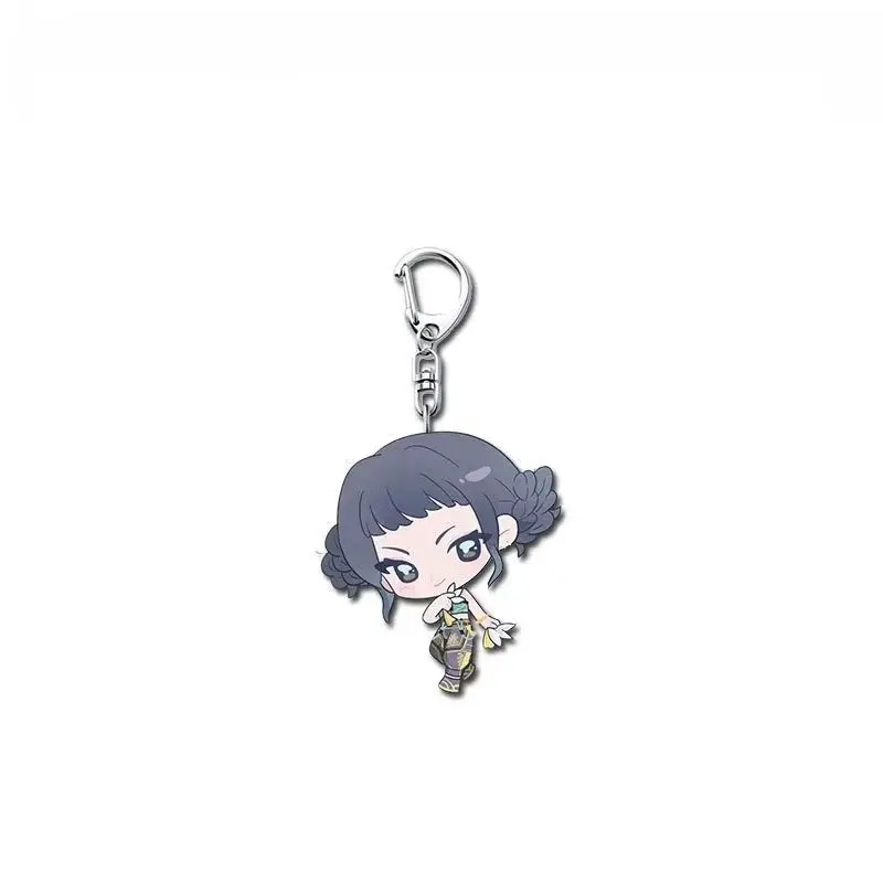 Demon Hunters Kpop Rumi Mira Zoey Cosplay Keychain for Men Women Idol Group Anime Jewelry Costume Accessory Halloween Gift