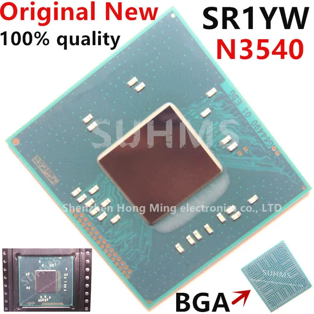 100% nowy SR1YW N3540 BGA