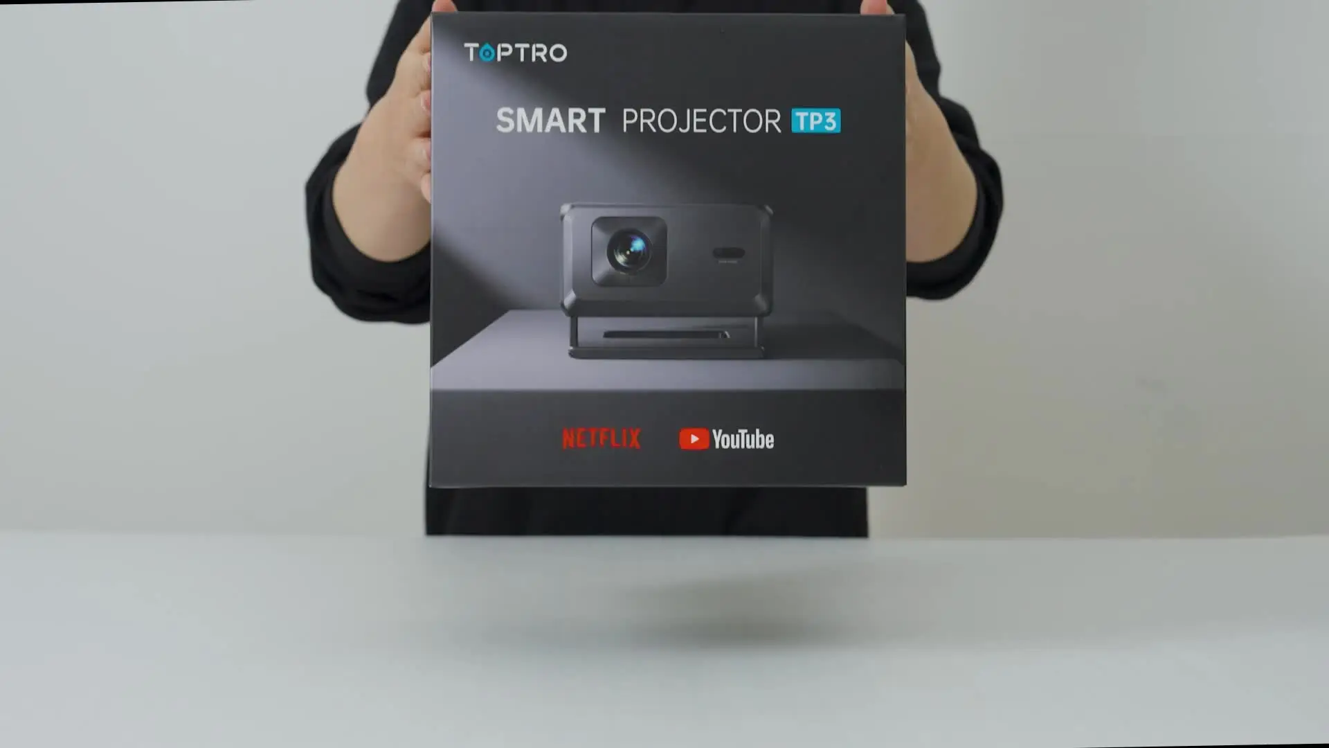 TOPTRO TP3 4K対応 プロジェクター 1080P Google TV搭載
