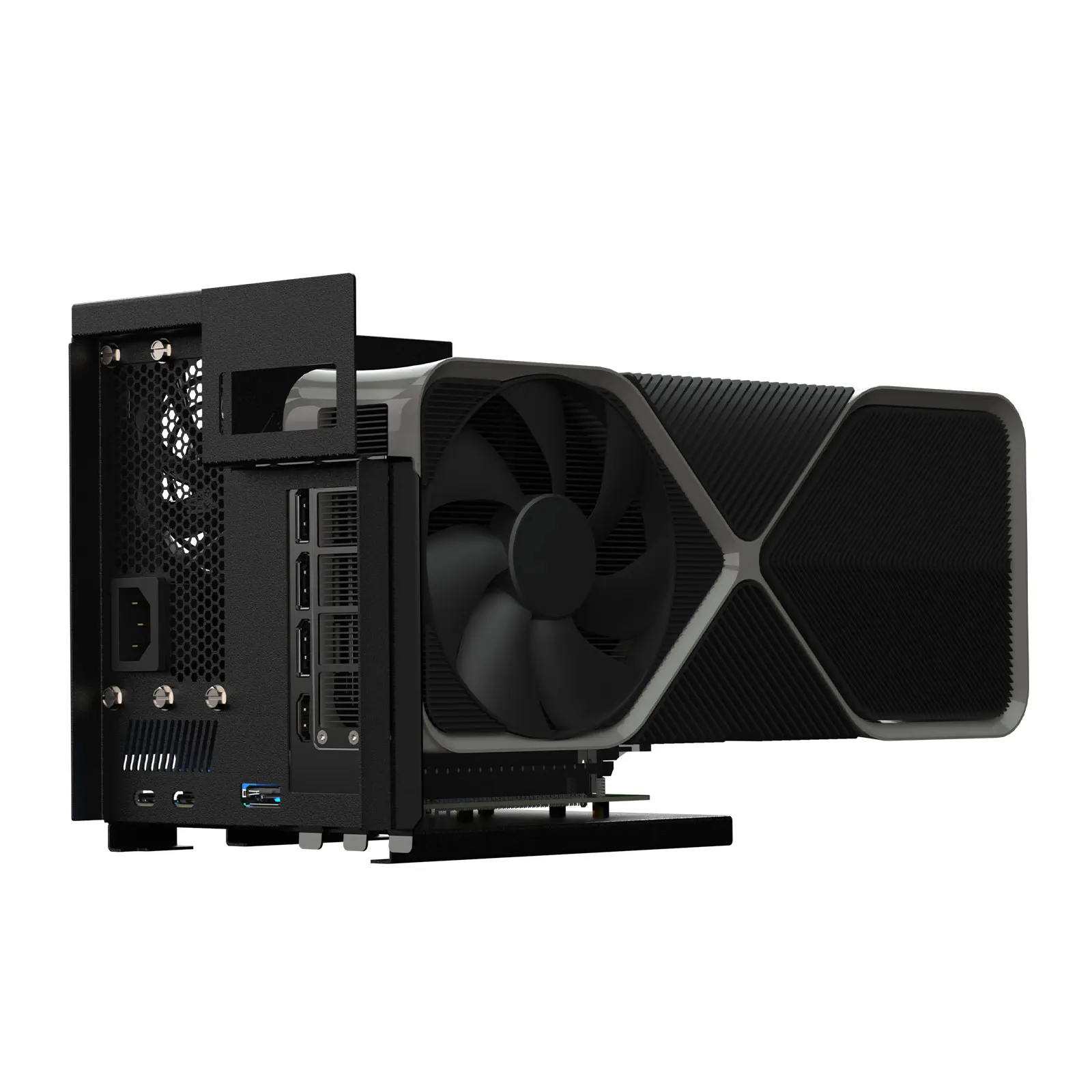 Imagem -06 - Hamgeek-bx V2.0 Placa Gráfica Dock Externo Gpu Dock 100w Carregamento Reverso Thunderbolt 4