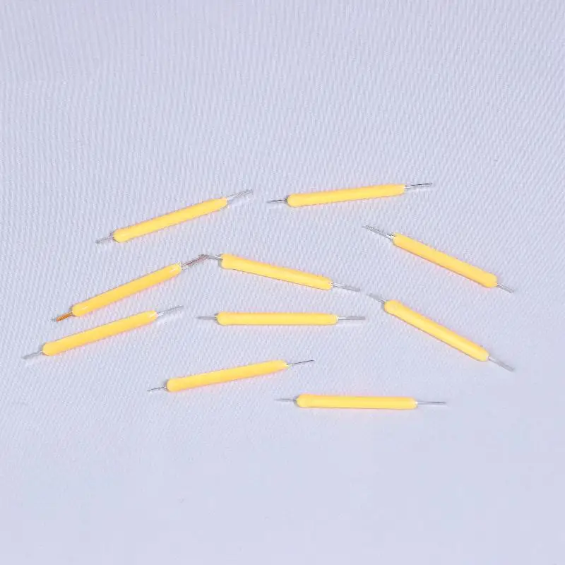 

Набор из 10 светодиодных ламп COB LED с имитацией нити накала Эдисона, 26 мм, 100 мА, 3 В постоянного тока, запасные аксессуары для ламп накаливания