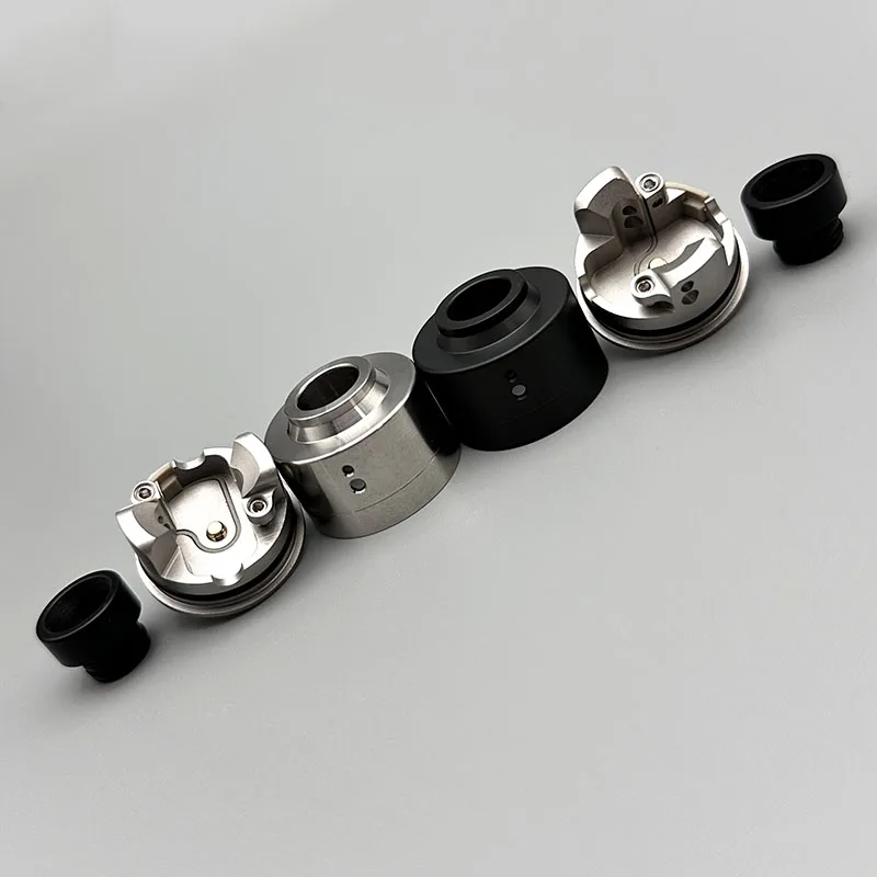 vape Haku venna v2 rda 22mm 316ss Single Coil Atomizer PC airflow intake adjustable Rebuildable Vape Vaporizer Tank