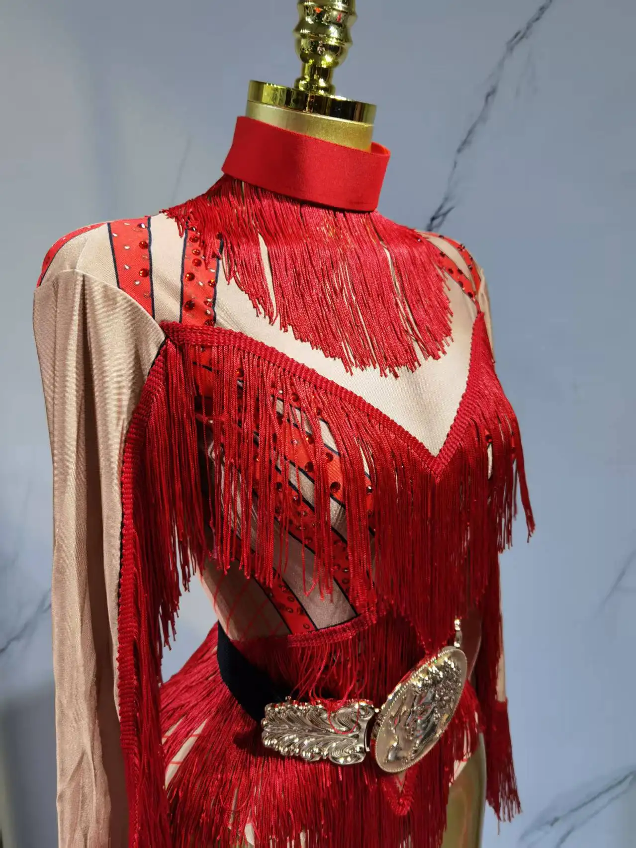 Frauen Sparkly Strass Pailletten Quaste Stretch Bodys 2025, Neue Ankunft Geburtstag Party Nachtclub DJ Bühne Leistung Kostüm