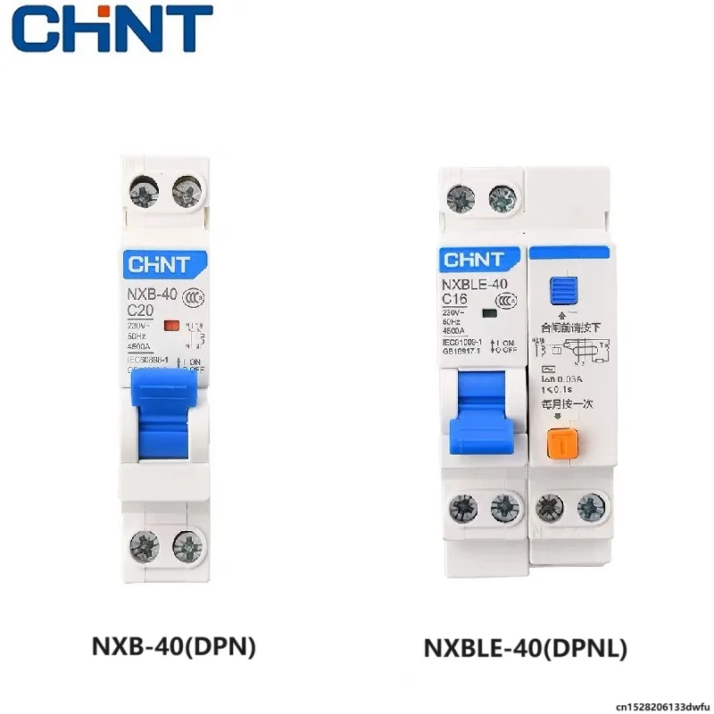 CHINT-disyuntor en miniatura NXB