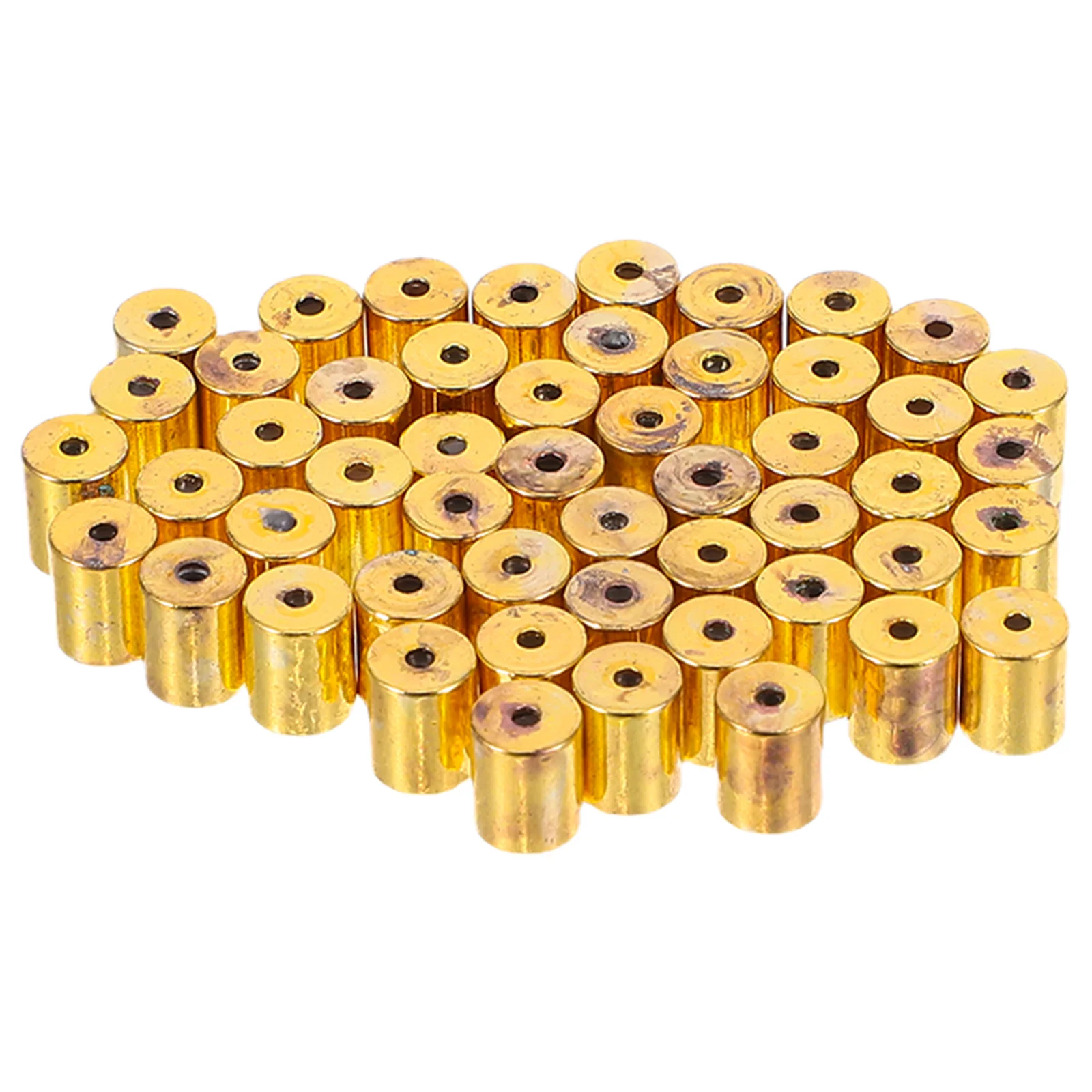 

50Pcs Copper Earring Backs Cylindrical Small Anti-Drop Studs Replacement Locking Jewelry Making Supplies Earring Making Supplies