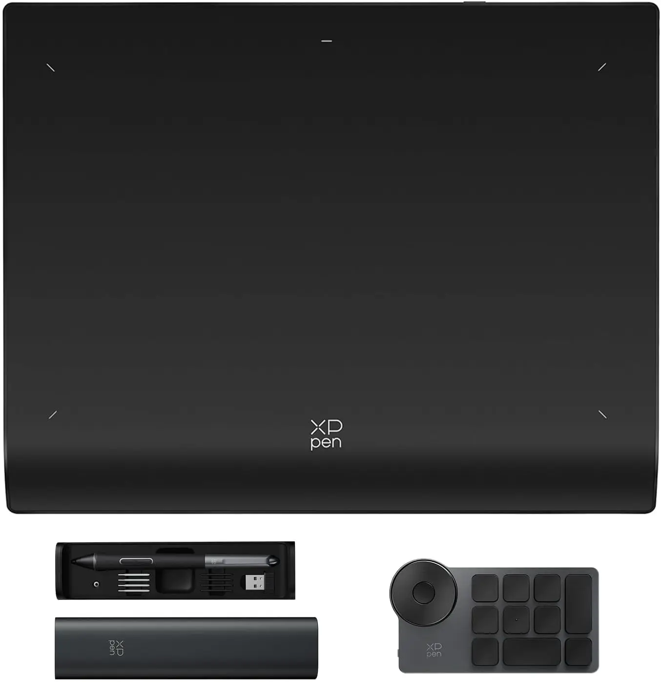 Wireless Drawing Tablet Deco Pro LW 2nd, 11 Inch Bluetooth Computer Graphics Tablet with X3 Pro Stylus & Mini Key-dial