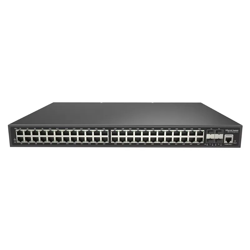 48-Port Gigabit RJ45 + 4*10G SFP+ Managed Ethernet Switch