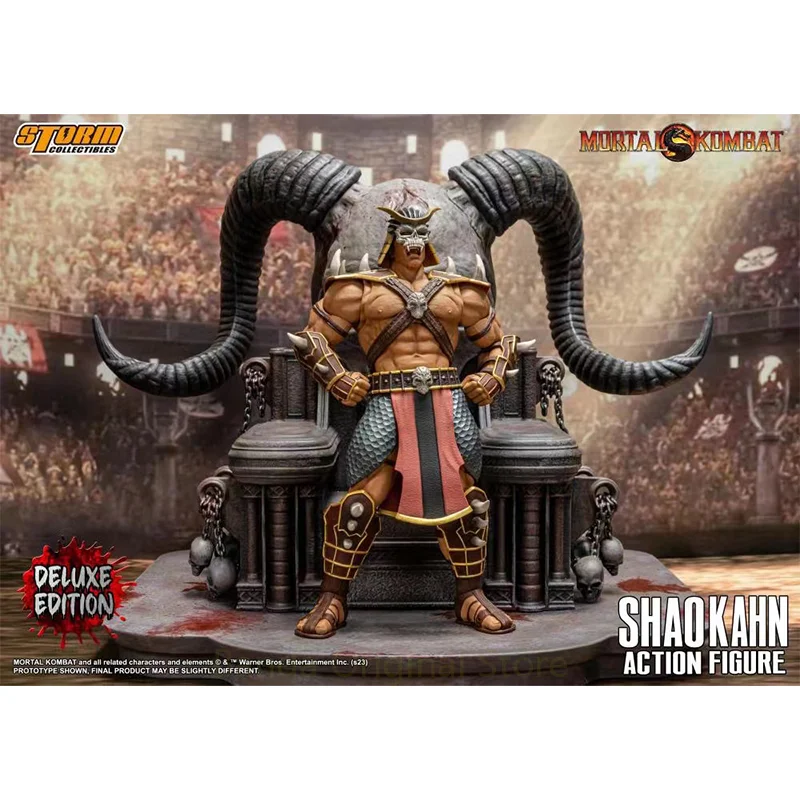 100% в наличии, оригинальные Storm Toys 1/12 ST Shao Kahn, обычная версия Shao Kahn Deluxe Edition, коллекция аниме, фигурки, модель, подарки