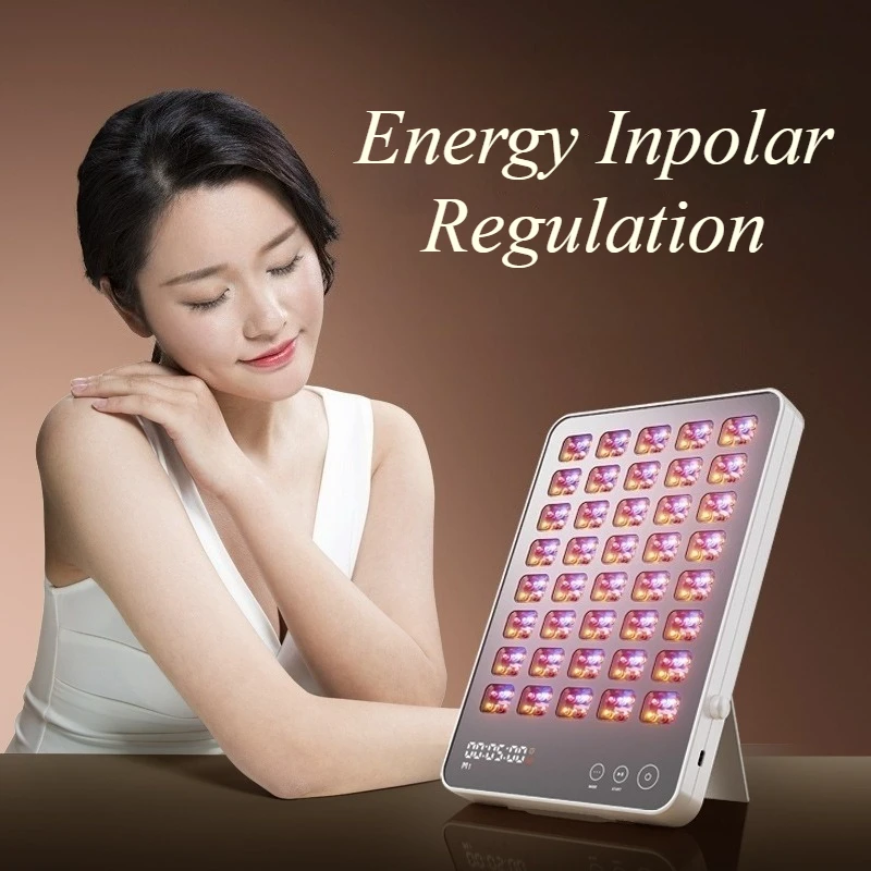 

Skincare Red Light Therapy Panel Rechargeable Beauty Device Professional Facial LED Light Physiotherapy Skin Beauty Equipment