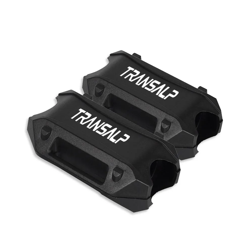 

25MM Decorative Guard Block For HONDA TRANSALP 600 650 700 XLV 600 650 700 XLV TRANSALP700 Engine Crash bar Protection Bumper