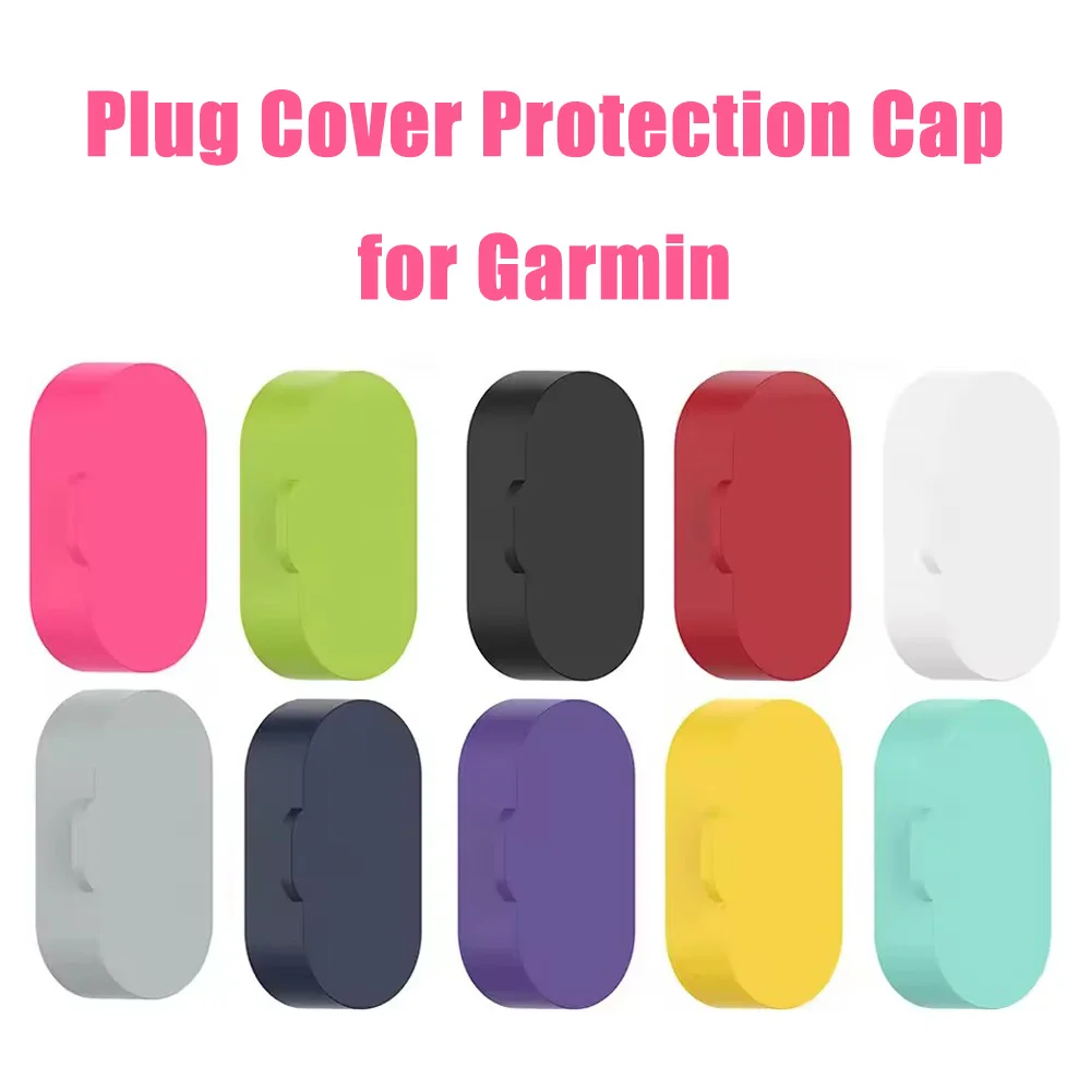 

Dustproof Plug Cover Cap For Garmin Fenix 5 6 6S 6X 7S 7X 8 Venu Vivoactive 3 4 5 Forerunner 165 265 645 965 Charging Port Case