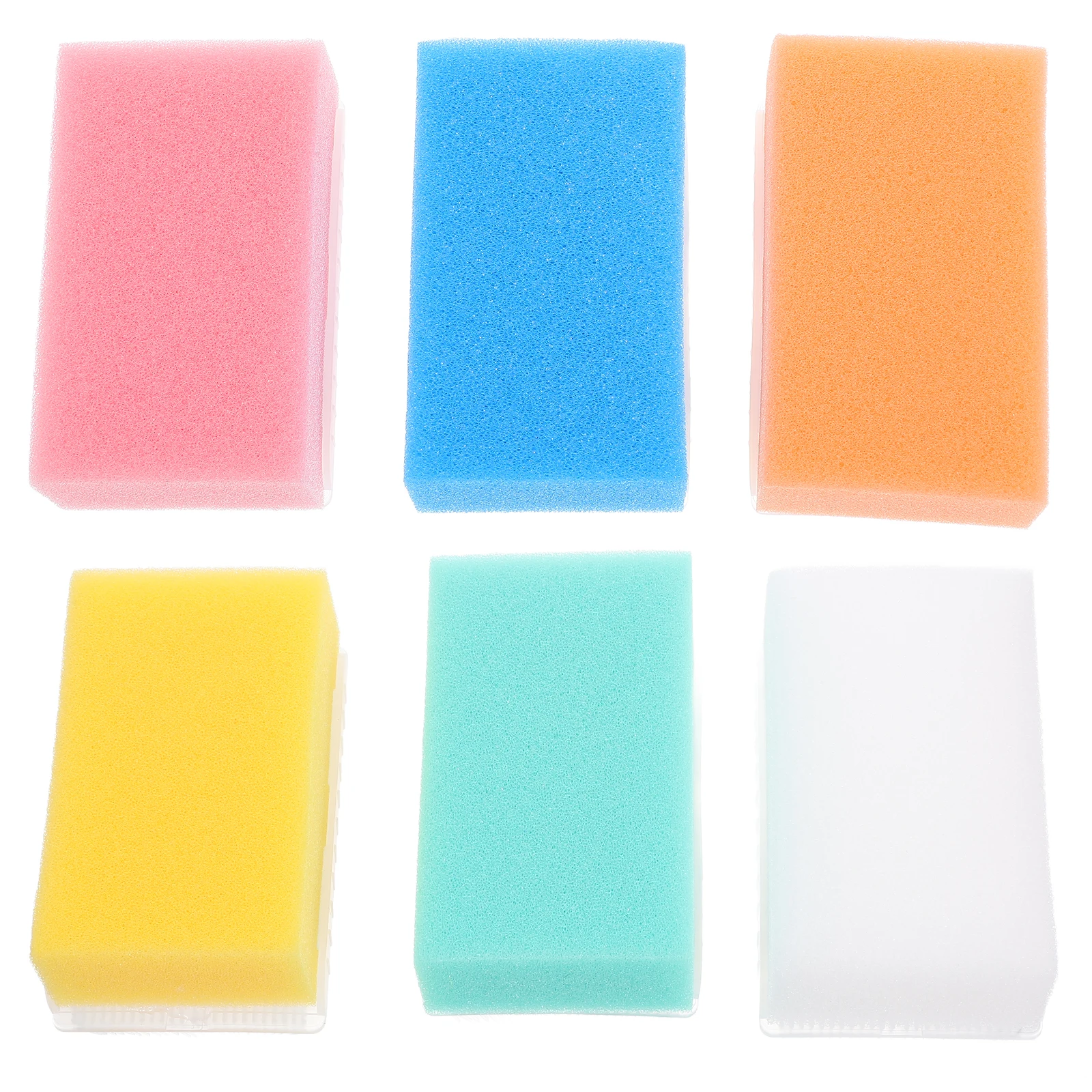 

6pcs Sensory Brush Kids Touch Massage Tool Baby Bath Sponge Gentle CleaningToddler Scalp Scrubber Body Sponges Shower Health