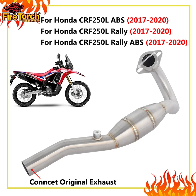 systeme-d'echappement-de-moto-modifie-silencieux-avant-tuyau-de-raccordement-pour-honda-crf250l-rally-abs-2017-2018-2019-2020