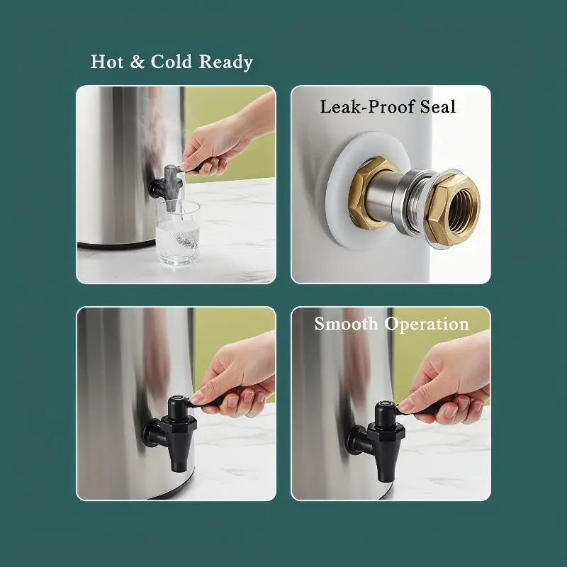 New 1PCS Milk Tea Barrels Faucet Replacement Beer Tap Juice Dispenser Faucet Insulation Bucket Faucet