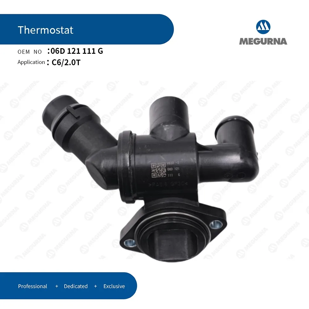 

OEM Engine Front Axle Coolant Thermostat Housing 06D121111G For 2.0TFSI Gas AUDI A4 B7,A6 C6,BUL BPJ BYK BWE Car accessories