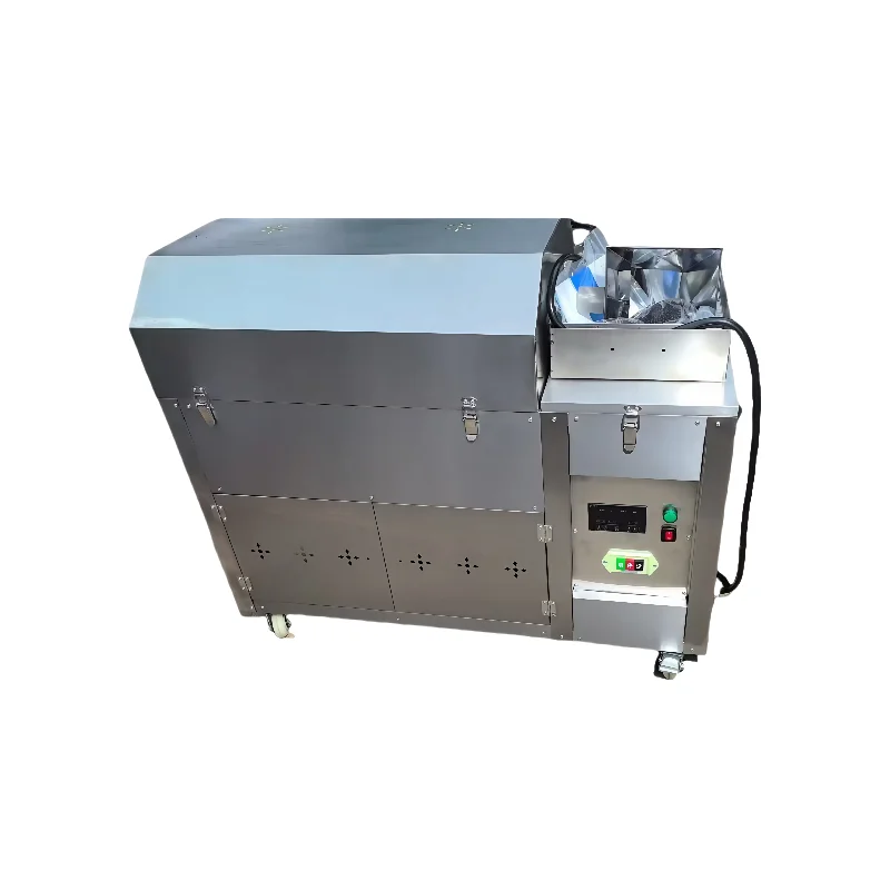 Arc-shaped Electric Heating Nut Roasting Machine and Automatic Nut Roasting Machine for Peanut Seeds