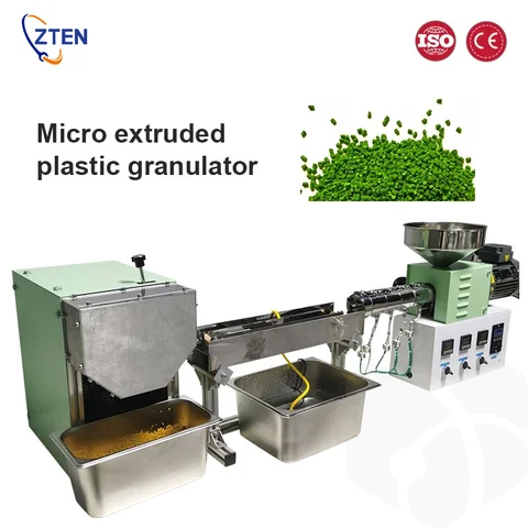 Micro Extruded Plastic Granulator High Efficiency Small Desktop Granulator SJ25/SJ35 Plastic Modification Formula Laboratory