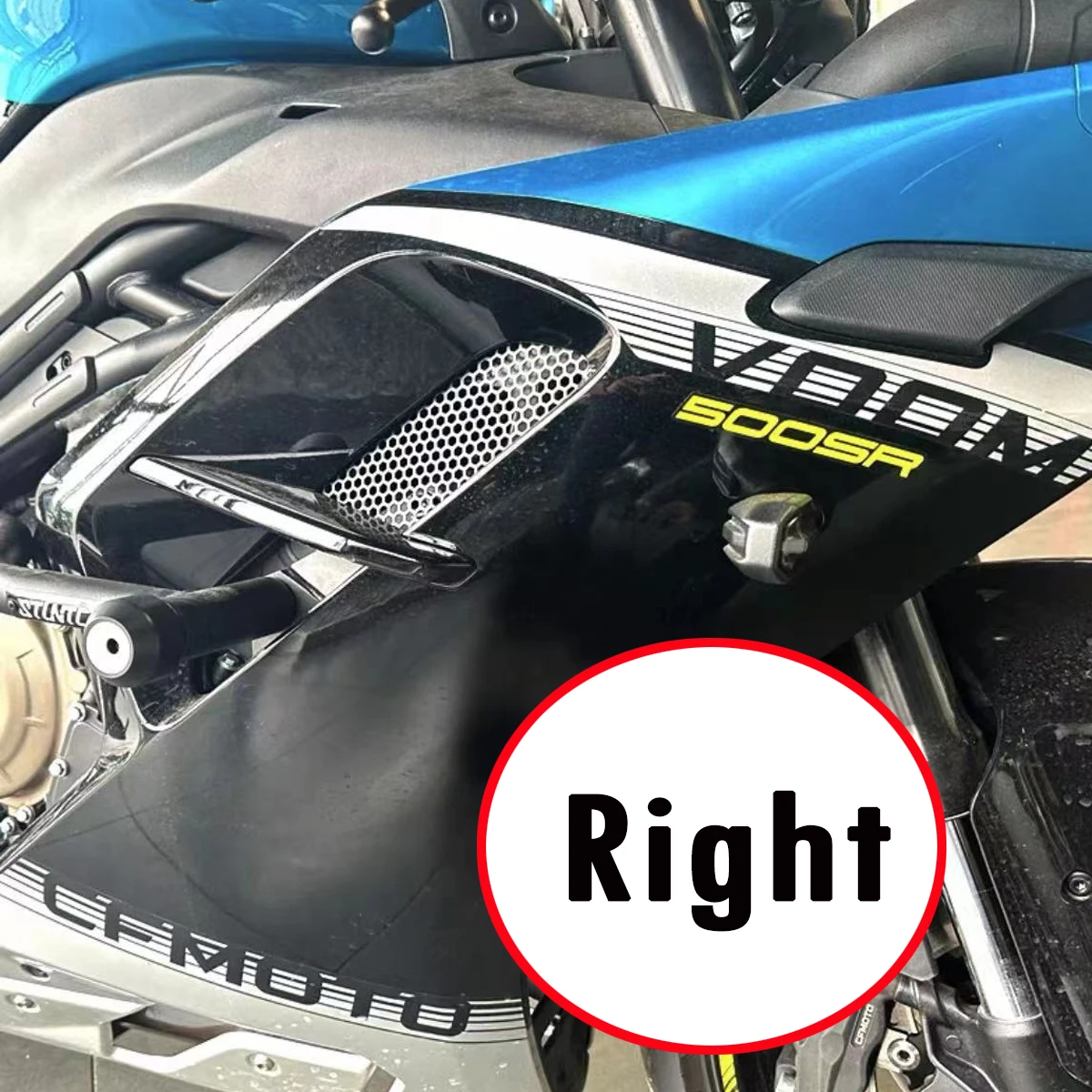

Motorcycle original accessories 500SR radiator guard diffuser shell Fir For CFMOTO 500SR VOOM 500 SR
