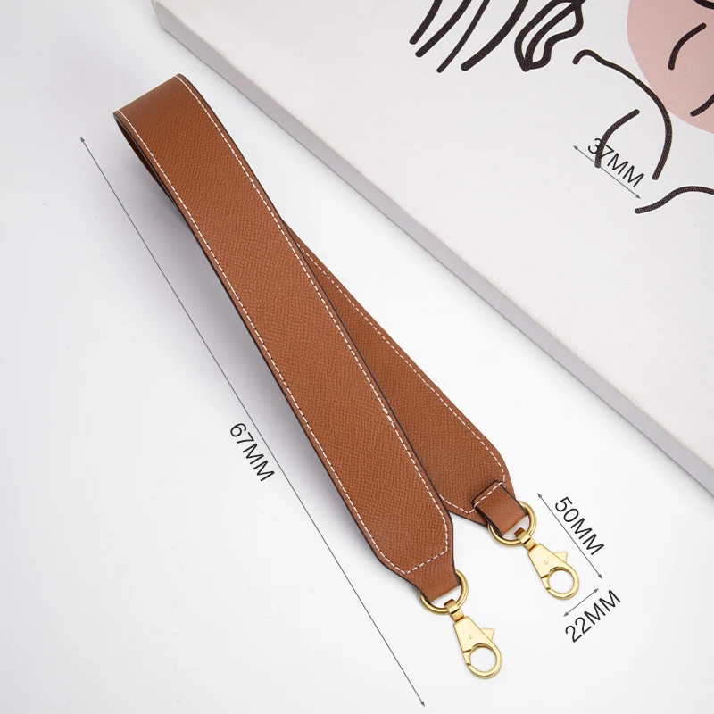 WUTA Bag Strap for Hermes Kelly Bags Genuine Leather Underarm Shoulder Strap Replacement Handbag Strap DIY Belts Bag Accessories