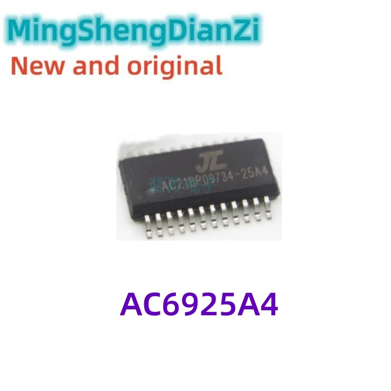 5PCS Novo em estoque JL AC6925A4 Silk screen 25A4 QSOP-24 Chip de decodificação de áudio Bluetooth MP3 sem perdas
