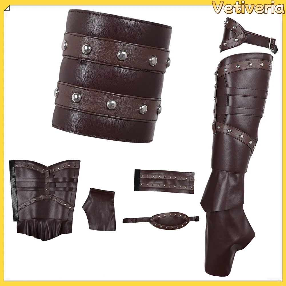 

Adult Women Astrid Cosplay Prop Wristband Gloves Cartoon Dragon Handwear Halloween Carnival Costume Fantasia Accessories