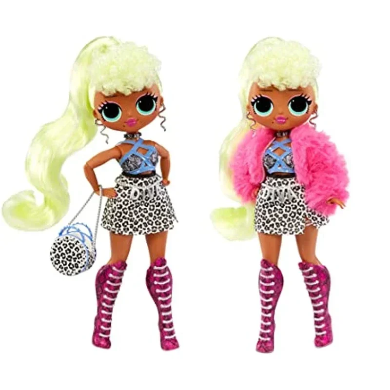 LOL Surprise Doll Big Sister OMG Miss Diva Cool Stylish Hairdressing  Magic Doll  Beauty Set Contains 20 Surprise Toys for Girls