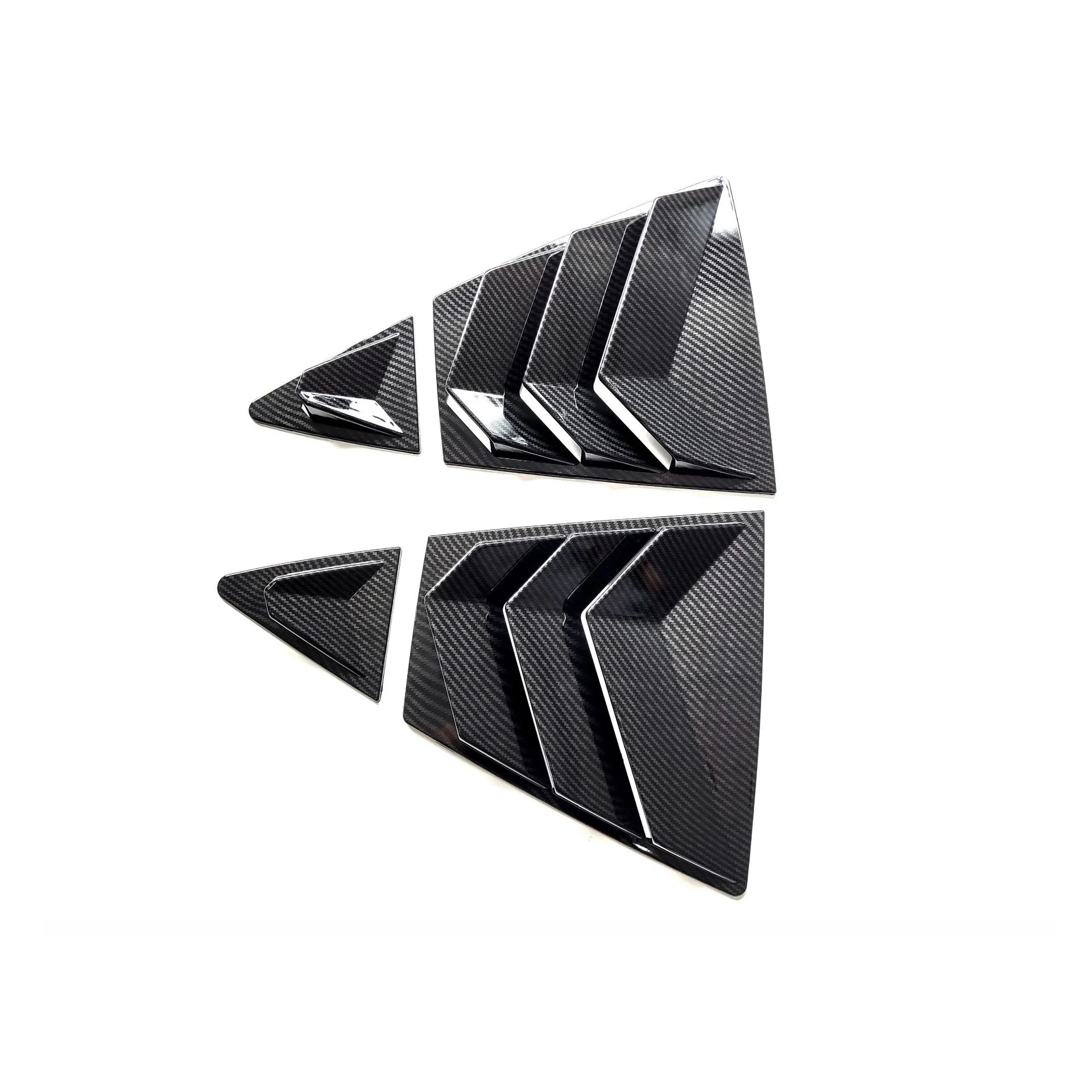 Car Rear Window Shutter Cover Trim For Toyota Corolla Sedan 2019 2020 2021 2022 2023 Window Louver Side Vent Trim