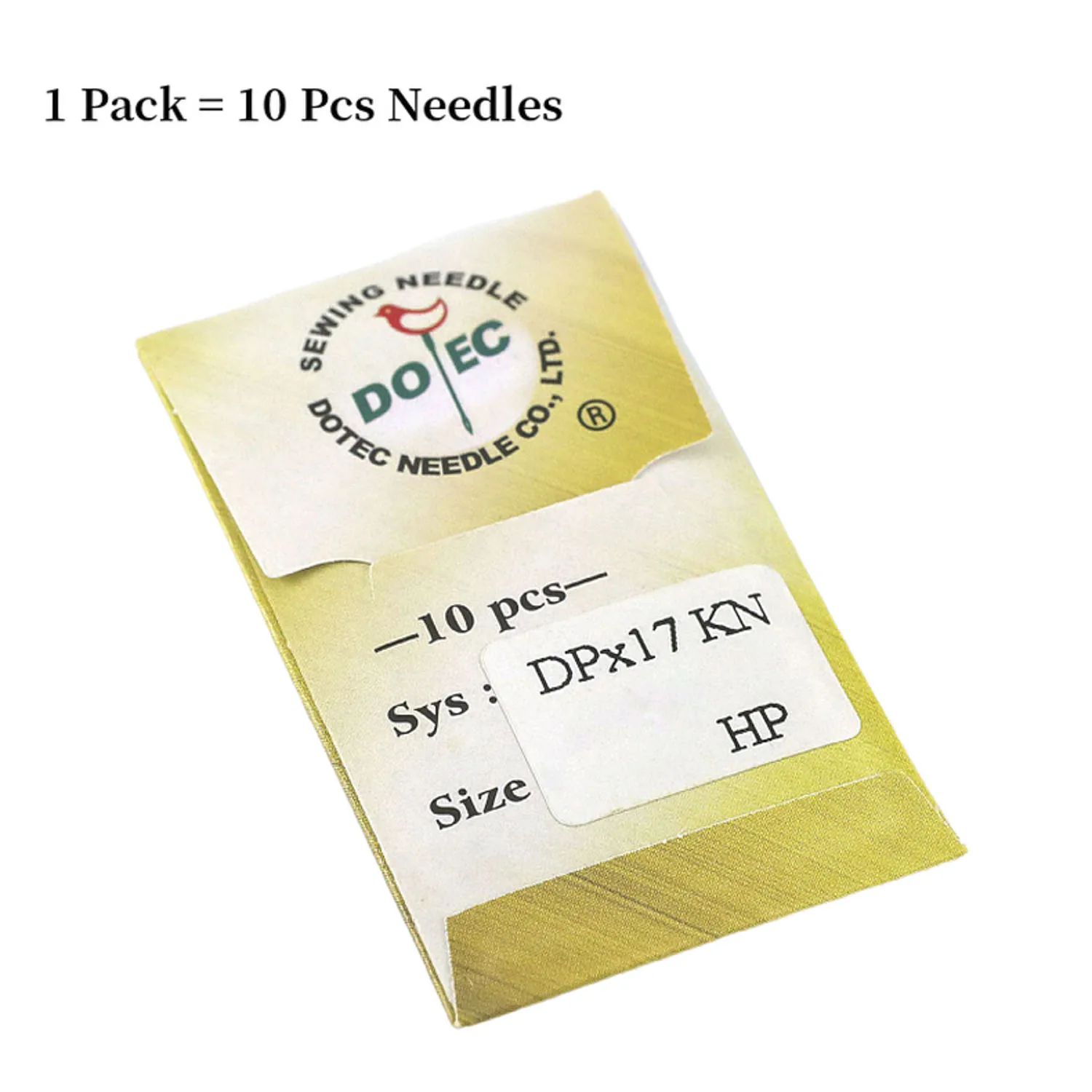 (100PCS) DPX17 Heat Proof Titanium Coating Needle For Walking Foot / Chainstitch Sewing Machines SY3355 135X17 SY3357