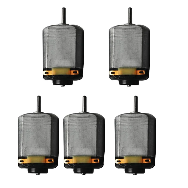 AS95-20 Pcs Mini 130 DC Motor Strong Magnetic Brushed Electric 25000 RPM Cars Electric Motor, DIY Remote Control