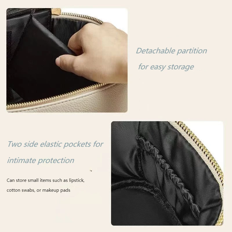 Makeup Bag 2024 New Women\'s Portable Instagram Handheld Travel Small Cosmetics Toiletries Storage Bag