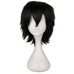 Anime Death Note L Cos Wig Mens L.Lawliet Heat Resistant Hair Pelucas Cosplay Costume Hair Wig