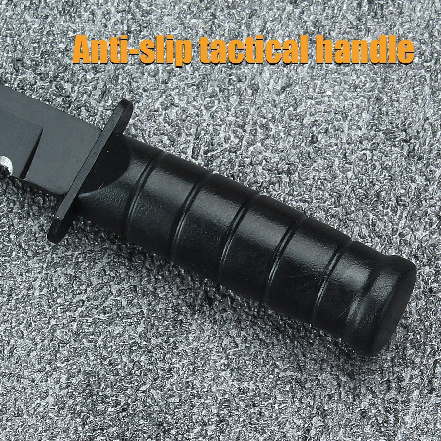 Stainless Steel Mini Outdoor Knife Camping Small Straight Knife Survival Chain Pocket Knife Multi-Purpose Portable Knife